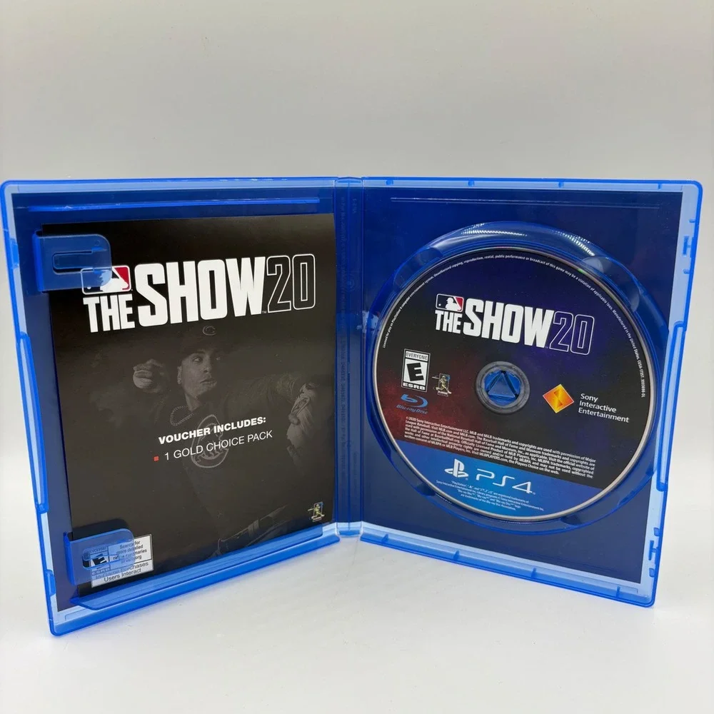 Sony MLB The Show 20 Video Game PS4 Javier Baez Cover 3003698-AC